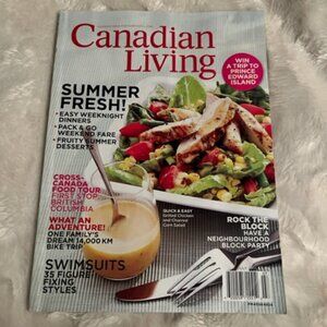 2/$30 Canadian Living Magazine July 2011 Vol 36 No 7 Summer Fresh!